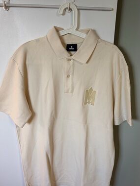 Mackage Cream Short-Sleeve Polo